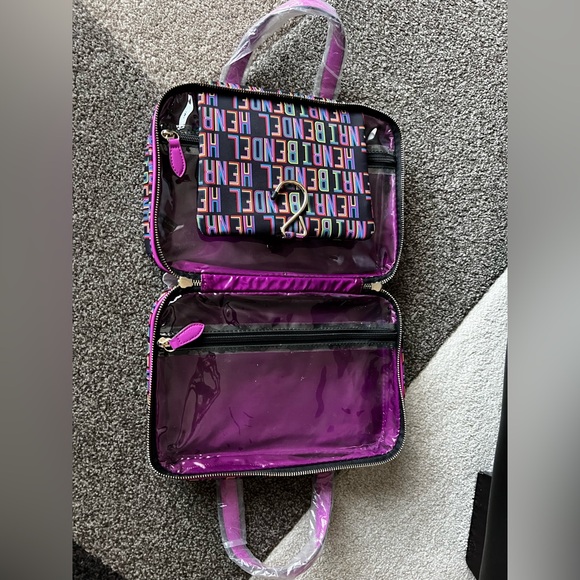 Henri Bendel By Steve Wilson Weekender Cosmetic Toiletries - Picture 2 of 16